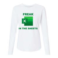 Freak In The Excel Sheets Womens Cotton Relaxed Long Sleeve T-Shirt