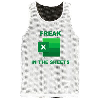 Freak In The Excel Sheets Mesh Reversible Basketball Jersey Tank