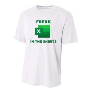 Freak In The Excel Sheets Youth Performance Sprint T-Shirt