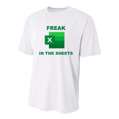 Freak In The Excel Sheets Youth Performance Sprint T-Shirt