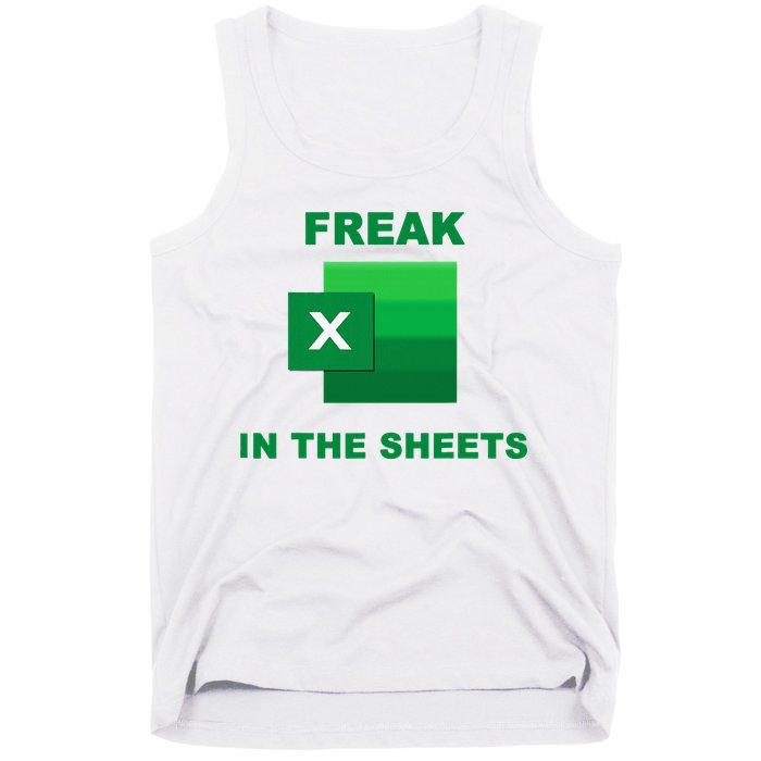 Freak In The Excel Sheets Tank Top