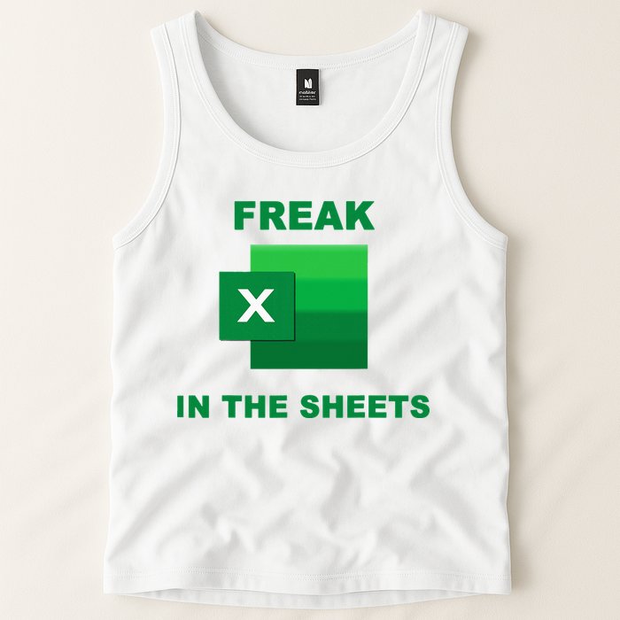 Freak In The Excel Sheets Tank Top