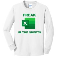 Freak In The Excel Sheets Kids Long Sleeve Shirt