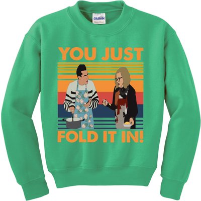 Fold In The Cheese Kids Sweatshirt