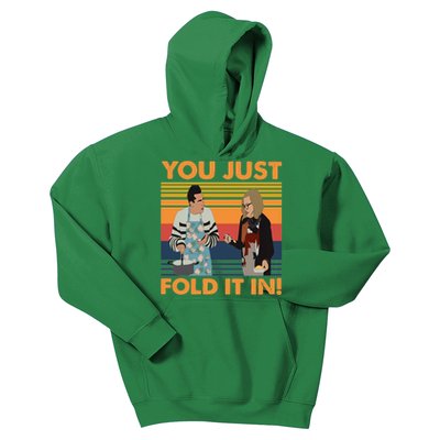 Fold In The Cheese Kids Hoodie