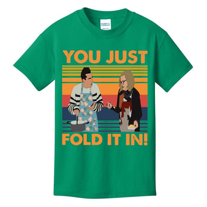 Fold In The Cheese Kids T-Shirt