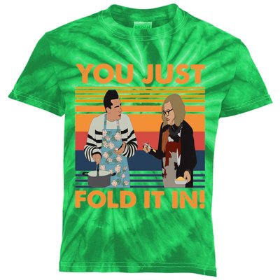 Fold In The Cheese Kids Tie-Dye T-Shirt