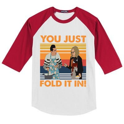 Fold In The Cheese Kids Colorblock Raglan Jersey