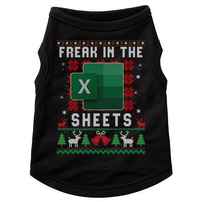 Freak In The Sheets Excel Ugly Christmas Sweater Doggie Tank
