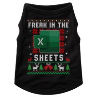 Freak In The Sheets Excel Ugly Christmas Sweater Doggie Tank