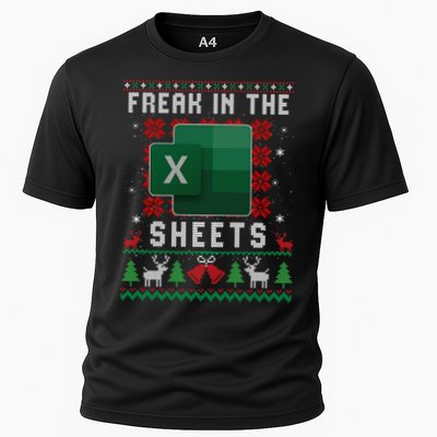 Freak In The Sheets Excel Ugly Christmas Sweater Performance Shirt