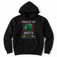 Freak In The Sheets Excel Ugly Christmas Sweater Hoodie