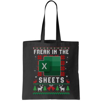 Freak In The Sheets Excel Ugly Christmas Sweater Bag