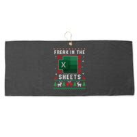Freak In The Sheets Excel Ugly Christmas Sweater Large Microfiber Waffle Golf Towel