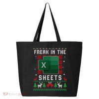 Freak In The Sheets Excel Ugly Christmas Sweater 25L Jumbo Tote