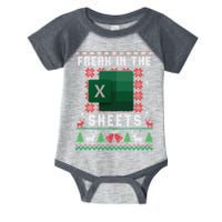 Freak In The Sheets Excel Ugly Christmas Sweater Infant Baby Jersey Bodysuit