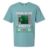 Freak In The Sheets Excel Ugly Christmas Sweater Sueded Cloud Jersey T-Shirt