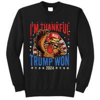 Funny IM Thankful Trump We Won 2024 Vance Inauguration 2025 Sweatshirt