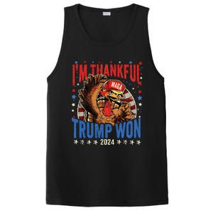 Funny IM Thankful Trump We Won 2024 Vance Inauguration 2025 PosiCharge Competitor Tank