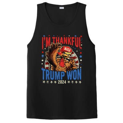 Funny IM Thankful Trump We Won 2024 Vance Inauguration 2025 PosiCharge Competitor Tank