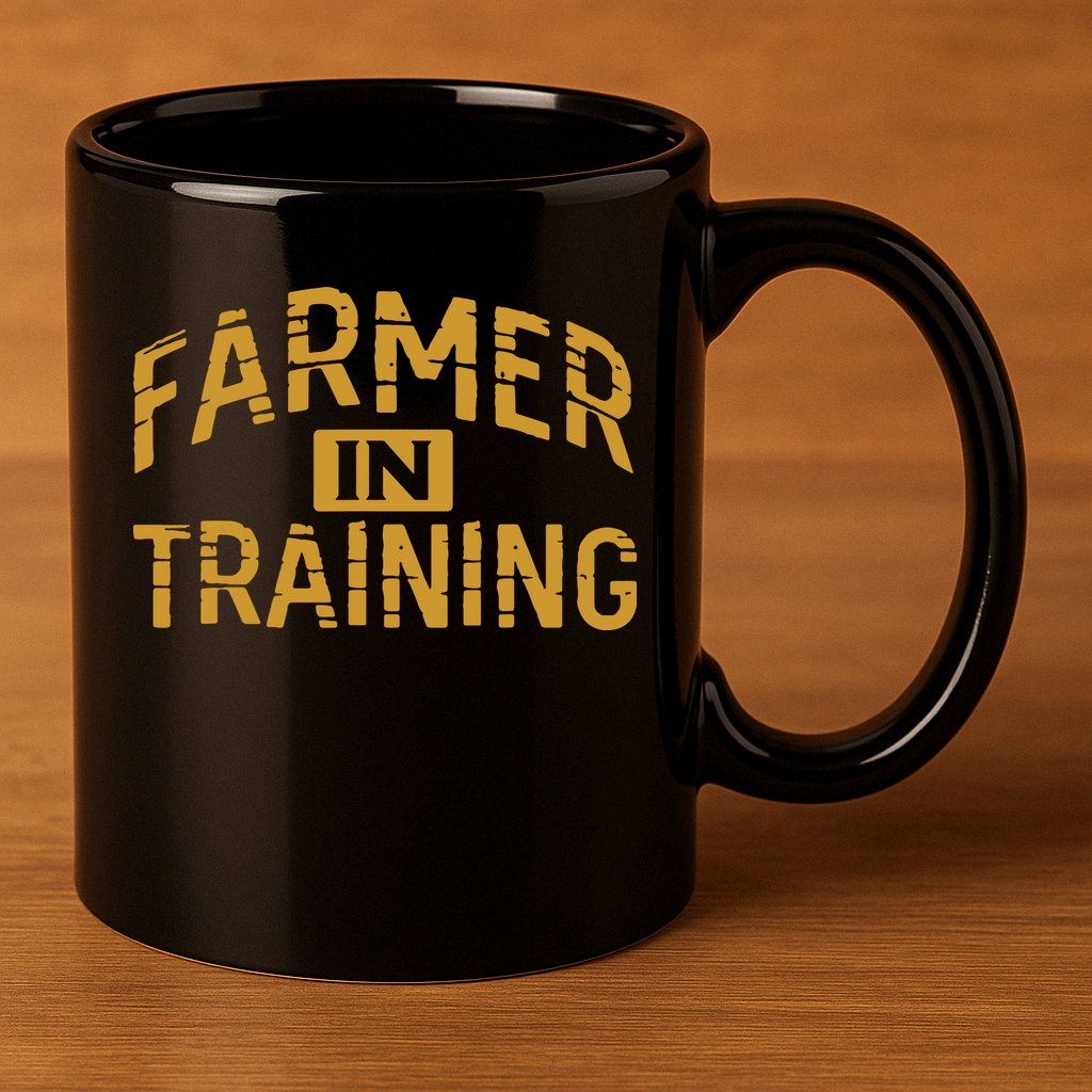 Farmer In Training Farmer 11oz C Handle Ceramic Mug