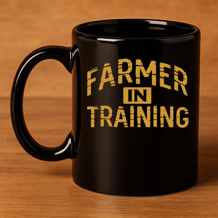 Farmer In Training Farmer 11oz C Handle Ceramic Mug