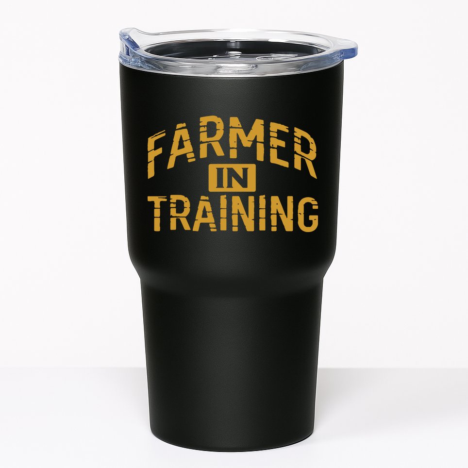 Farmer In Training Farmer Tumbler