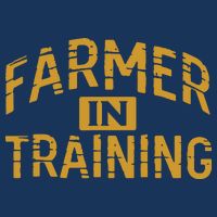 Farmer In Training Farmer 7 Panel Mesh Trucker Snapback Hat