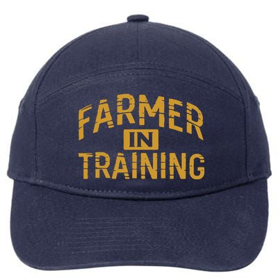 Farmer In Training Farmer 7-Panel Snapback Hat