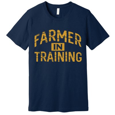 Farmer In Training Farmer Premium T-Shirt