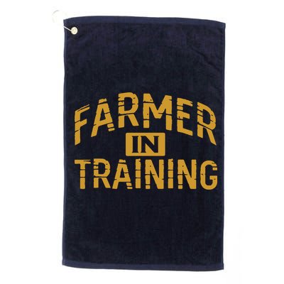 Farmer In Training Farmer Golf Towel