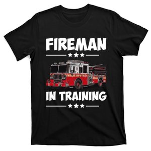 FIREMAN IN TRAINING for boy and girl T-Shirt