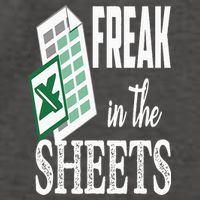 Freak In The Excel Sheets Funny Accountant Spreadsheet Vector Backpack