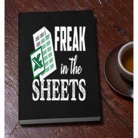 Freak In The Excel Sheets Funny Accountant Spreadsheet Permanent Decal Sticker