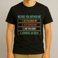 Funny Information Technology Tech Technical Support T-Shirt