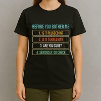 Funny Information Technology Tech Technical Support T-Shirt