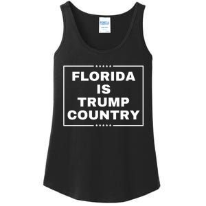 Florida Is Trump Country Ladies Essential Tank