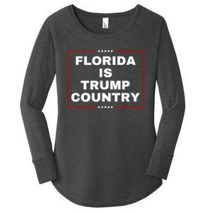 Florida Is Trump Country Take America Back 2024 Election Women's Perfect Tri Tunic Long Sleeve Shirt