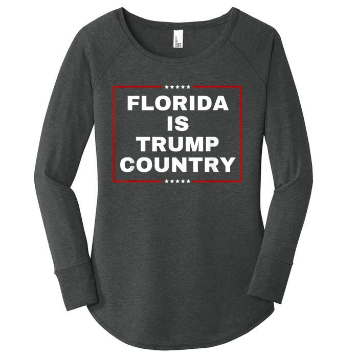 Florida Is Trump Country Take America Back 2024 Election Women's Perfect Tri Tunic Long Sleeve Shirt