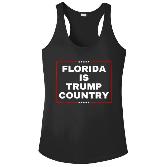 Florida Is Trump Country Take America Back 2024 Election Ladies PosiCharge Competitor Racerback Tank