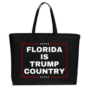 Florida Is Trump Country Cotton Canvas Jumbo Tote