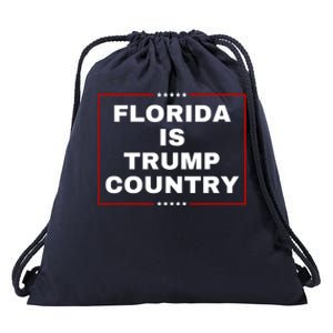 Florida Is Trump Country Drawstring Bag