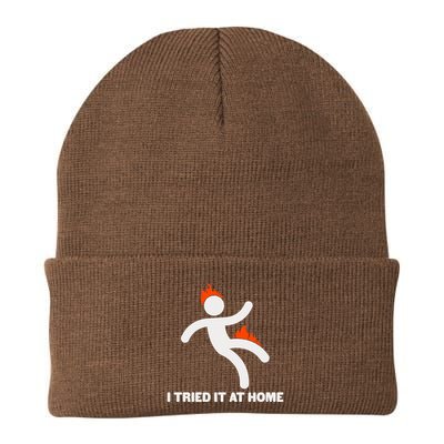 Funny I Tried It At Home Beanie