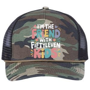 Funny IM The Friend With Fiftyleven Retro Rope Trucker Hat Cap