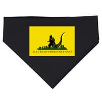 Funny Ill Tread Wherever I Want Meme USA-Made Doggie Bandana