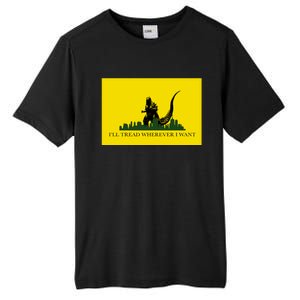 Funny Ill Tread Wherever I Want Meme Tall Fusion ChromaSoft Performance T-Shirt