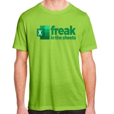 Freak In The Sheets Excel Funny Office Adult ChromaSoft Performance T-Shirt