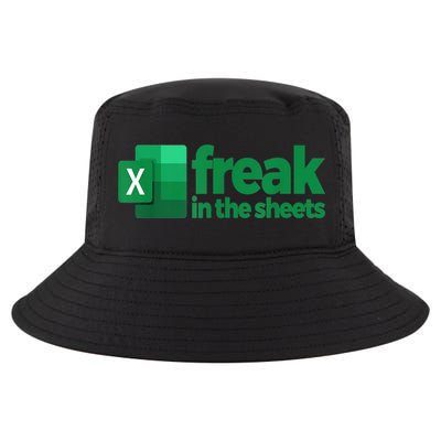 Freak In The Sheets Excel Funny Office Cool Comfort Performance Bucket Hat