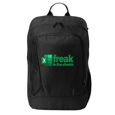 Freak In The Sheets Excel Funny Office City Backpack