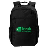 Freak In The Sheets Excel Funny Office Daily Commute Backpack